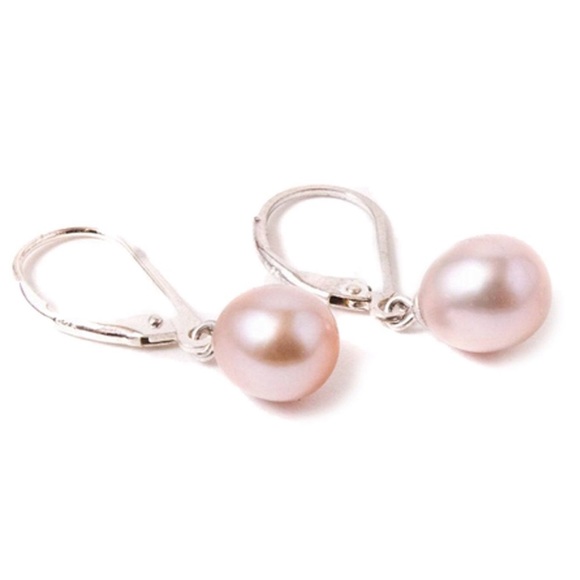 Pearl Drop Earrings - Picture 2 of 4